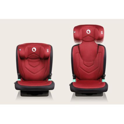 Lionelo - Fotelik samochodowy NEAL i-Size 100-150 cm Bordowy