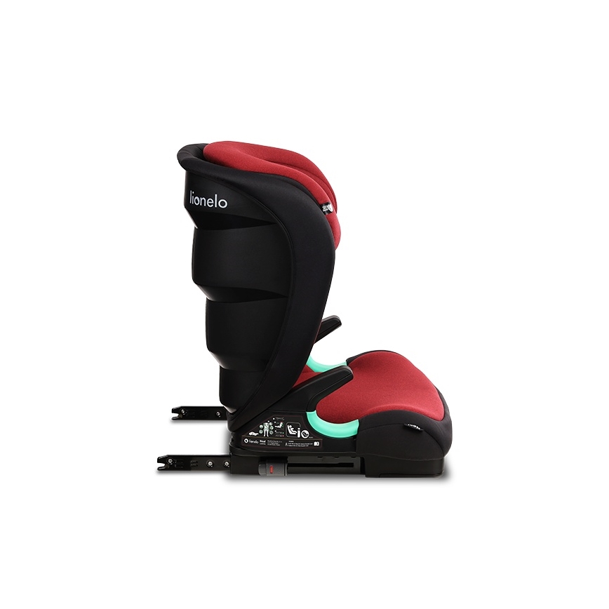 Lionelo - Fotelik samochodowy NEAL i-Size 100-150 cm Bordowy