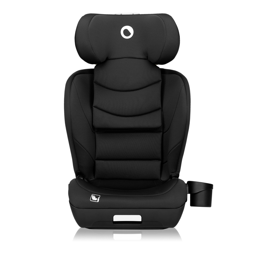 Lionelo - Fotelik samochodowy NEAL i-Size 100-150 cm Czarny Carbon