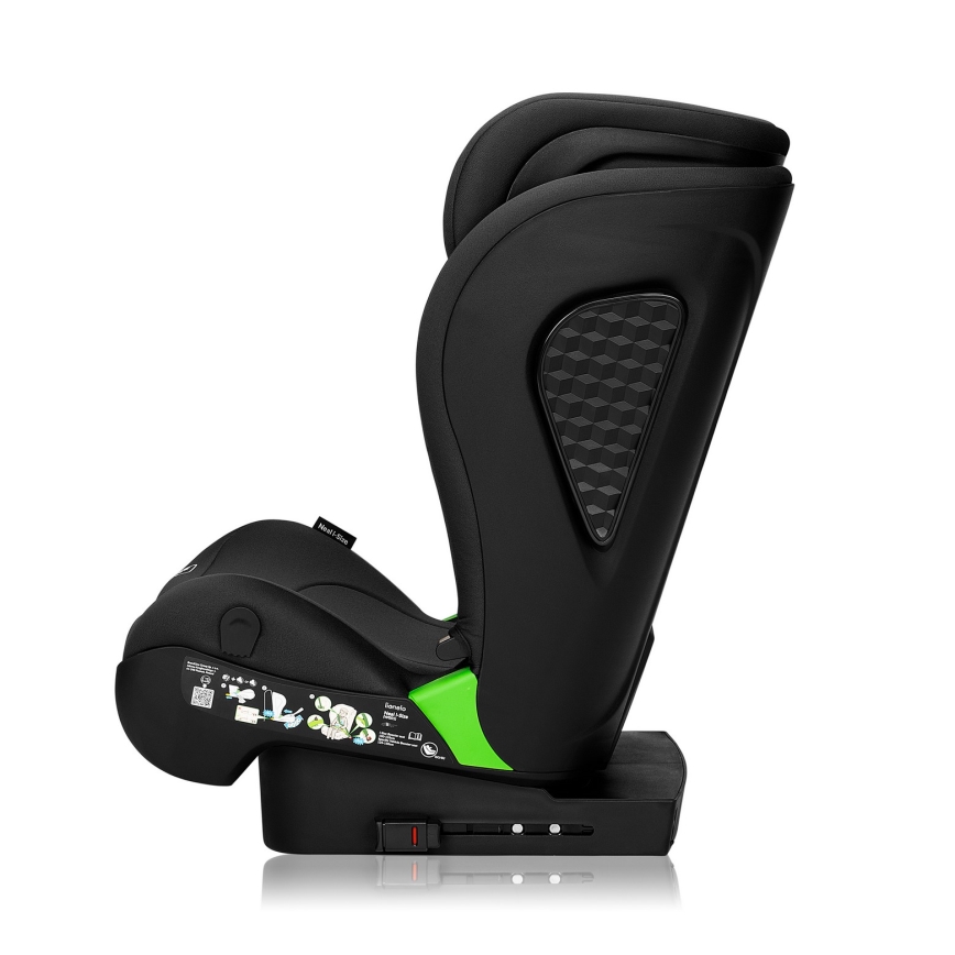 Lionelo - Fotelik samochodowy NEAL i-Size 100-150 cm Czarny Carbon
