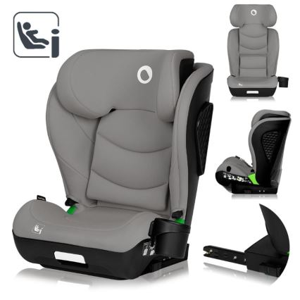 Lionelo - Fotelik samochodowy NEAL i-Size 100-150 cm Grey Concrete