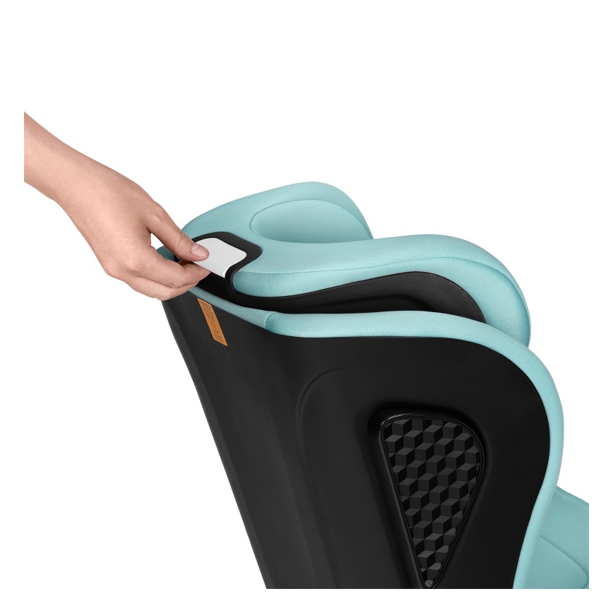 Lionelo - Fotelik samochodowy NEAL i-Size 100-150 cm turkusowo-zielony