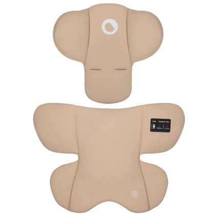 Lionelo - Fotelik samochodowy z bazą ASTRID SET i-Size 40-87 cm Beige Sand