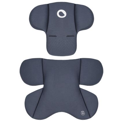 Lionelo - Fotelik samochodowy z bazą ASTRID SET i-Size 40-87 cm Czarny/Szary