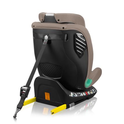 Lionelo - Fotelik samochodowy z obrotową bazą BASTIAAN ONE i-Size 40-150 cm Piaskowy beż