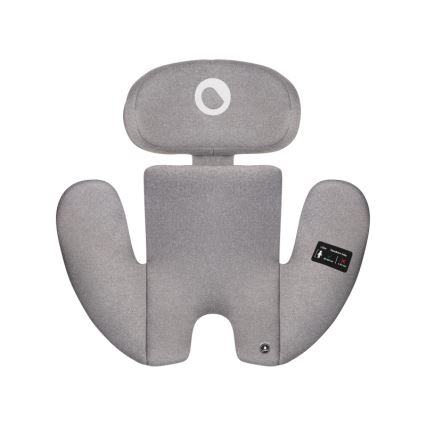 Lionelo - Obrotowy fotelik samochodowy z bazą BASTIAAN ONE i-Size 40-150 cm Szary Kamień