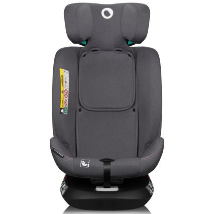 Lionelo - Obrotowy fotelik samochodowy z bazą BASTIAAN ONE i-Size 40-150 cm Różowy