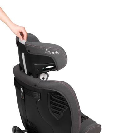 Lionelo - Obrotowy fotelik samochodowy z bazą BASTIAAN ONE i-Size 40-150 cm Różowy