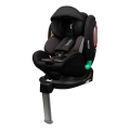 Lionelo - Fotelik samochodowy z obrotową bazą ANTOON PLUS i-Size 40-105 cm Black Onyx