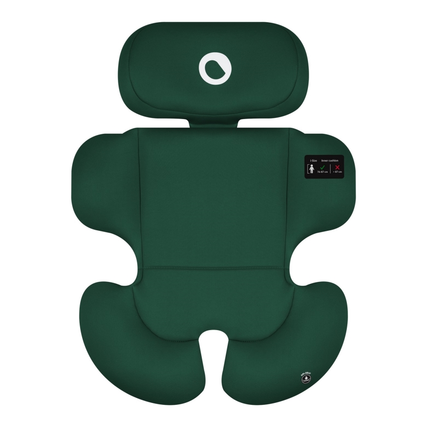 Lionelo - Fotelik samochodowy z obrotową bazą BASTIAAN i-Size 40-150 cm Green Forest