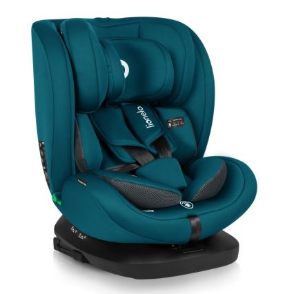 Lionelo - Fotelik samochodowy z obrotową bazą BASTIAAN i-Size 40-150 cm Indigo