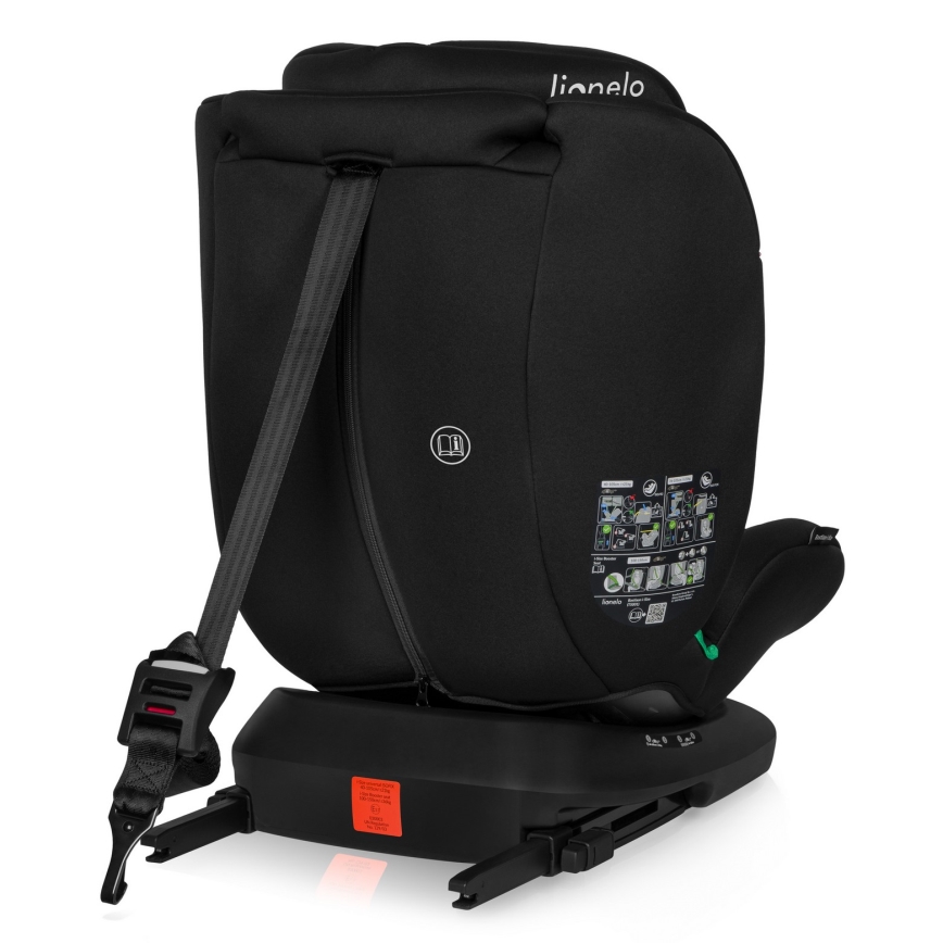 Lionelo - Fotelik samochodowy z obrotową bazą BASTIAAN i-Size 40-150 cm Różowy