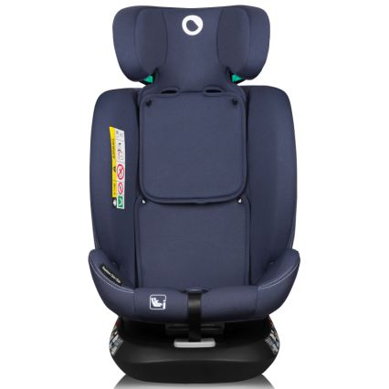 Lionelo - Fotelik samochodowy z obrotową bazą BASTIAAN ONE i-Size 40–150 cm Granatowy