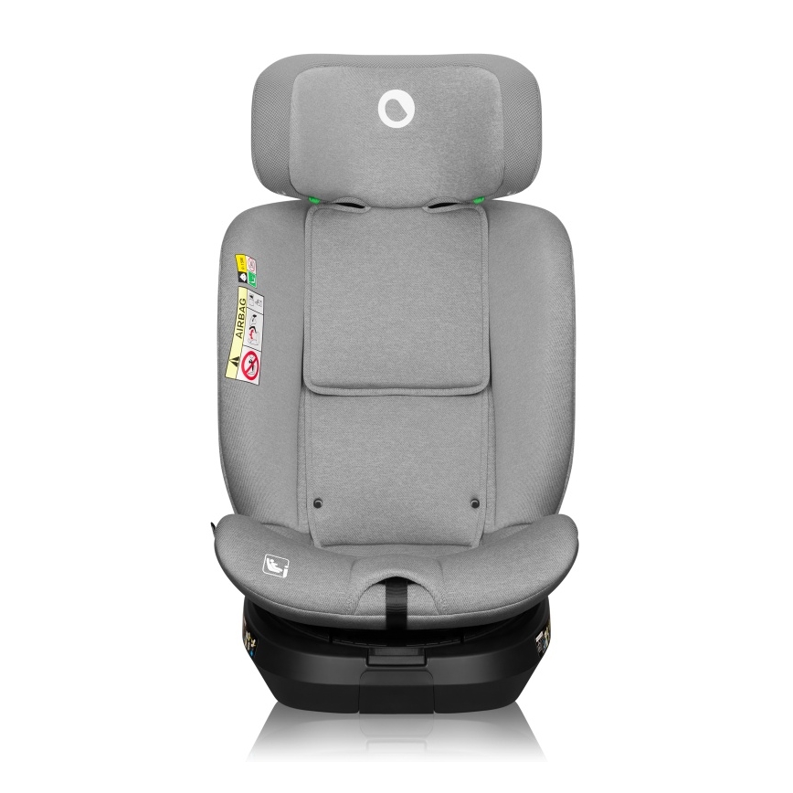 Lionelo - Fotelik samochodowy z obrotową bazą BRAVE i-Size 40-150 cm Grey Stone