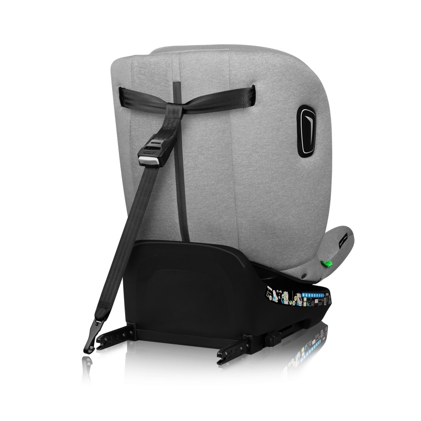 Lionelo - Fotelik samochodowy z obrotową bazą BRAVE i-Size 40-150 cm Grey Stone