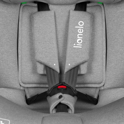 Lionelo - Fotelik samochodowy z obrotową bazą BRAVE i-Size 40-150 cm Grey Stone