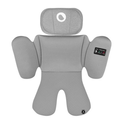 Lionelo - Fotelik samochodowy z obrotową bazą BRAVE i-Size 40-150 cm Grey Stone