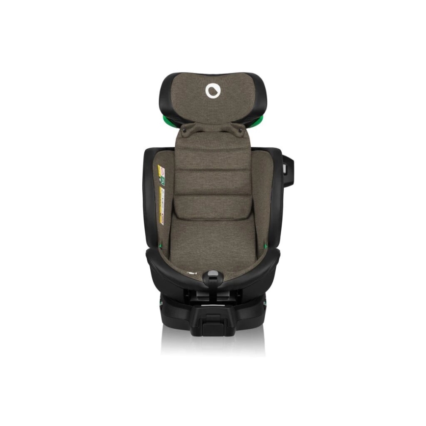 Lionelo - Fotelik samochodowy z obrotową bazą HARMONY i-Size 40-150 cm czarny/oliwkowy