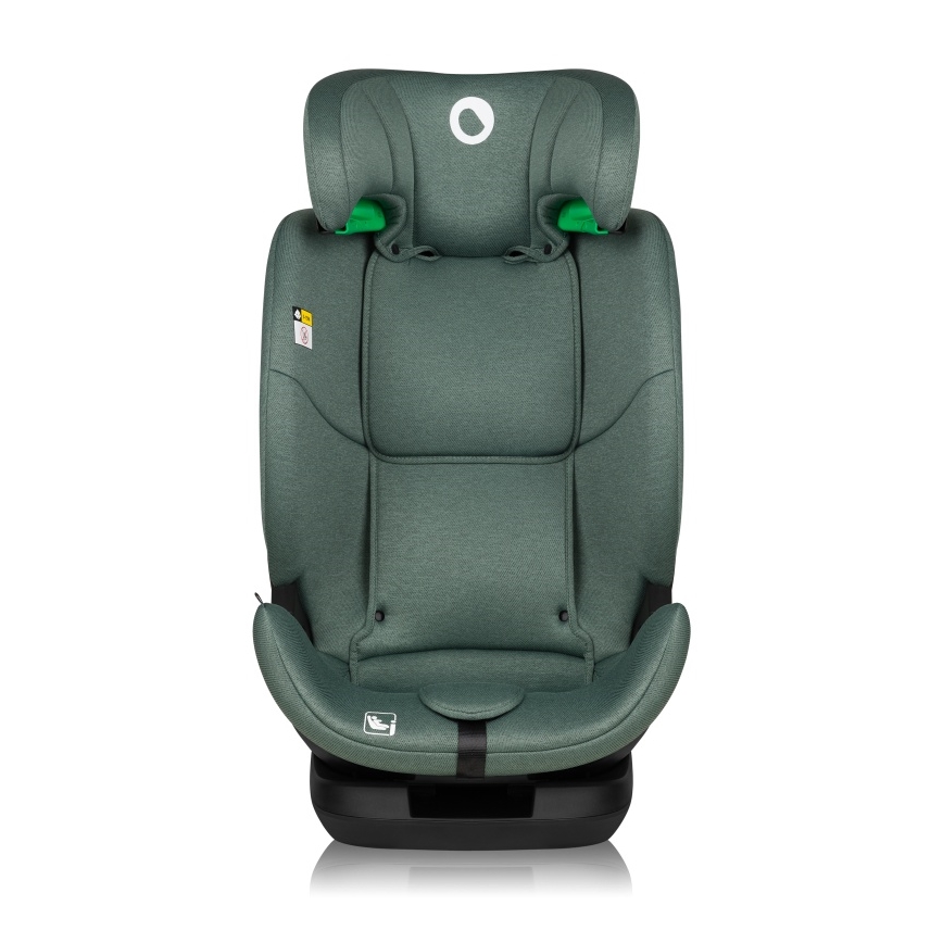 Lionelo - Obrotowy fotelik samochodowy LAVENDER i-Size 76-150 cm z bazą, pistacjowy