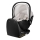 Lionelo - Fotelik samochodowy z obrotową bazą MOXIE SET i-Size 40-87 cm piaskowy beż