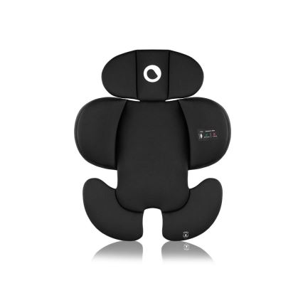 Lionelo - Fotelik samochodowy z obrotową bazą NAVY i-Size 40-150 cm czarny