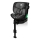 Lionelo - Fotelik samochodowy z podstawą obrotowy HARMONY i-Size 40-150 cm czarny/szary