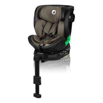 Lionelo - Fotelik samochodowy z podstawą swivel HARMONY i-Size 40-150 cm czarny