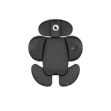 Lionelo - Fotelik samochodowy z podstawą swivel NAVY i-Size 40-150 cm czarny/czerwony