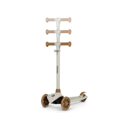 Lionelo - Hulajnoga dziecięca JESSY 3xAA beżowa