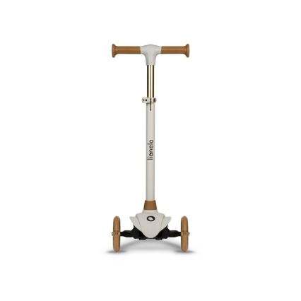 Lionelo - Hulajnoga dziecięca JESSY 3xAA beżowa