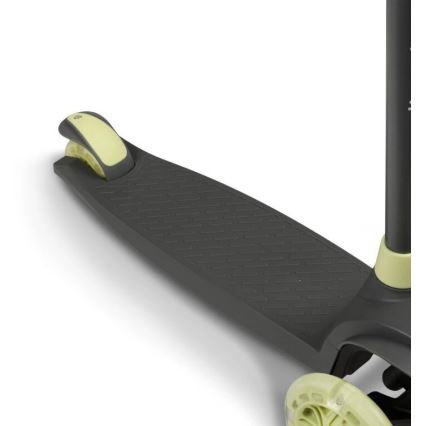 Lionelo - Hulajnoga dziecięca JESSY 3xAA szara/zielona