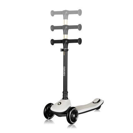 Lionelo - Hulajnoga dziecięca MEY 3xAAA Piaskowy beż