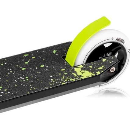 Lionelo - Hulajnoga dziecięca WHIZZ czarna/biała/żółta