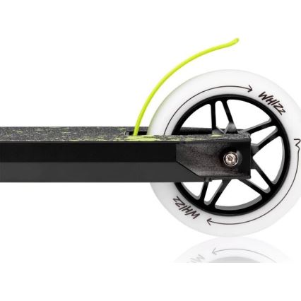 Lionelo - Hulajnoga dziecięca WHIZZ czarna/biała/żółta