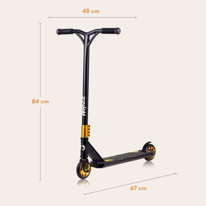 Lionelo - Hulajnoga dziecięca WHIZZ czarna