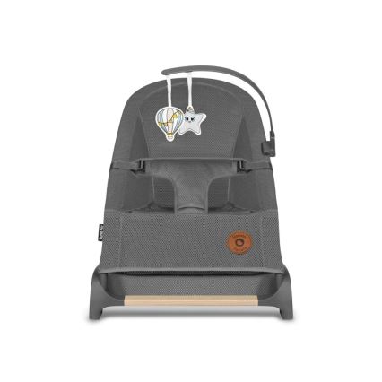 Lionelo - Huśtawka dziecięca JUNE szara