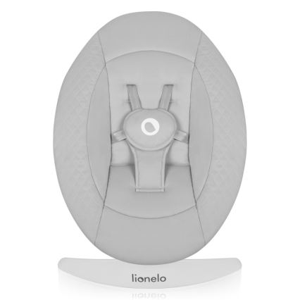 Lionelo - Huśtawka dziecięca z melodią IRIS Grey Concrete
