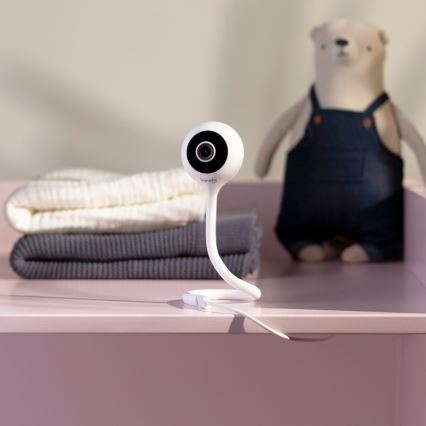 Lionelo - Inteligentna elektroniczna niania BABYLINE SMART Wi-Fi Biała
