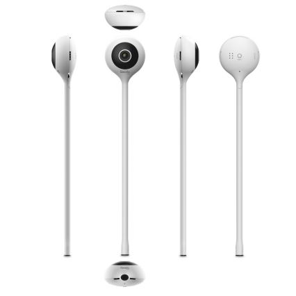 Lionelo - Inteligentna niania BABYLINE SMART Wi-Fi Biały