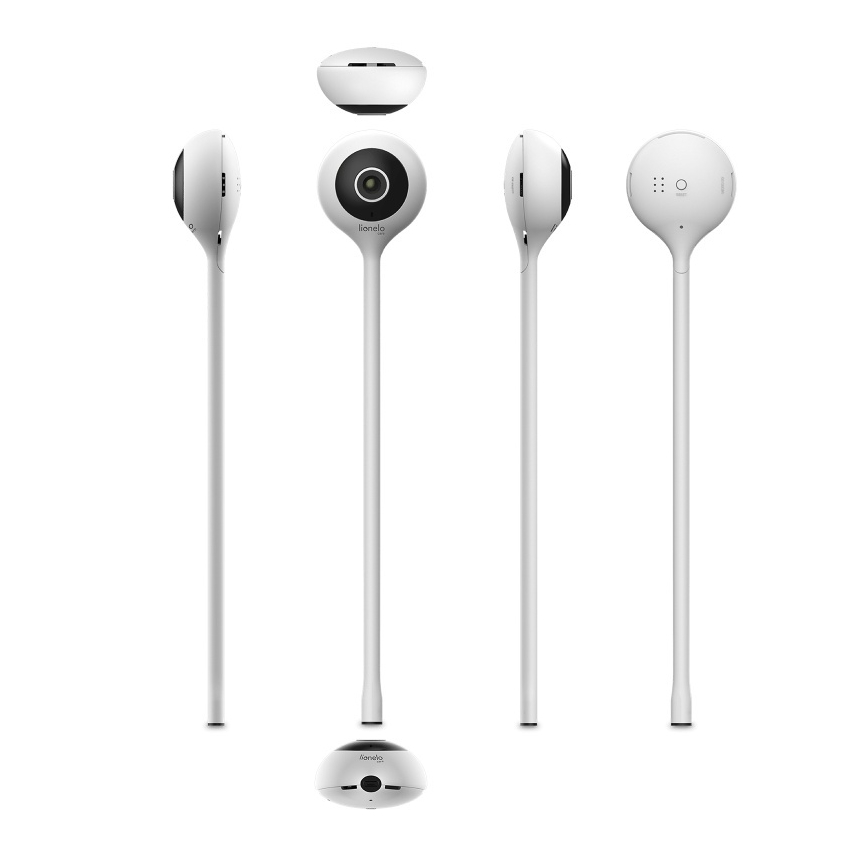 Lionelo - Inteligentna niania BABYLINE SMART Wi-Fi Biały