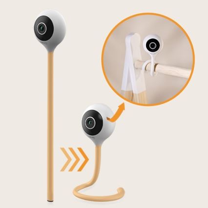 Lionelo - Inteligentna niania BABYLINE SMART Wi-Fi Biały