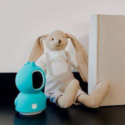 Lionelo - Inteligentna niania dziecięca BABYLINE VIEW Wi‑Fi 5V Biała