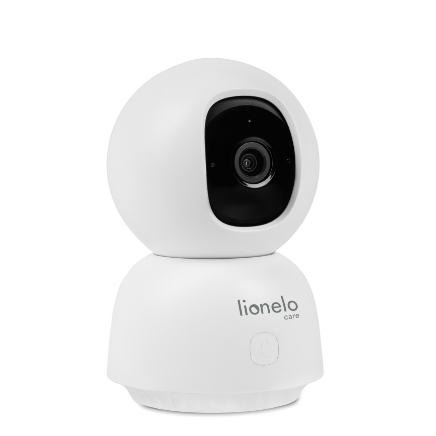 Lionelo - Inteligentna niania dziecięca BABYLINE VIEW Wi‑Fi 5V Biała