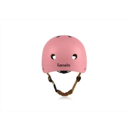 Lionelo - Kask dziecięcy HELMET Pink Rose