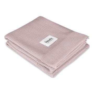 Lionelo - Kocyk bambusowy BAMBOO BLANKET 75x100 cm Różowy