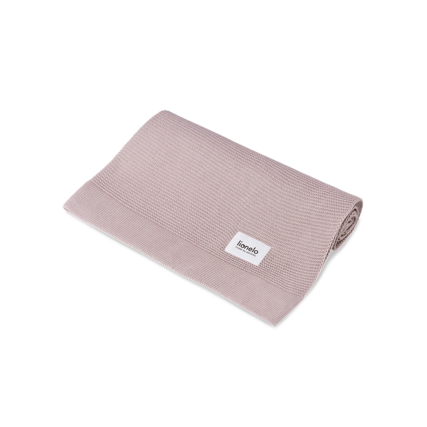 Lionelo - Kocyk bambusowy BAMBOO BLANKET 75x100 cm Różowy