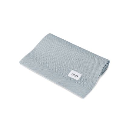 Lionelo - Kocyk bambusowy BAMBOO BLANKET 75x100 cm Szary