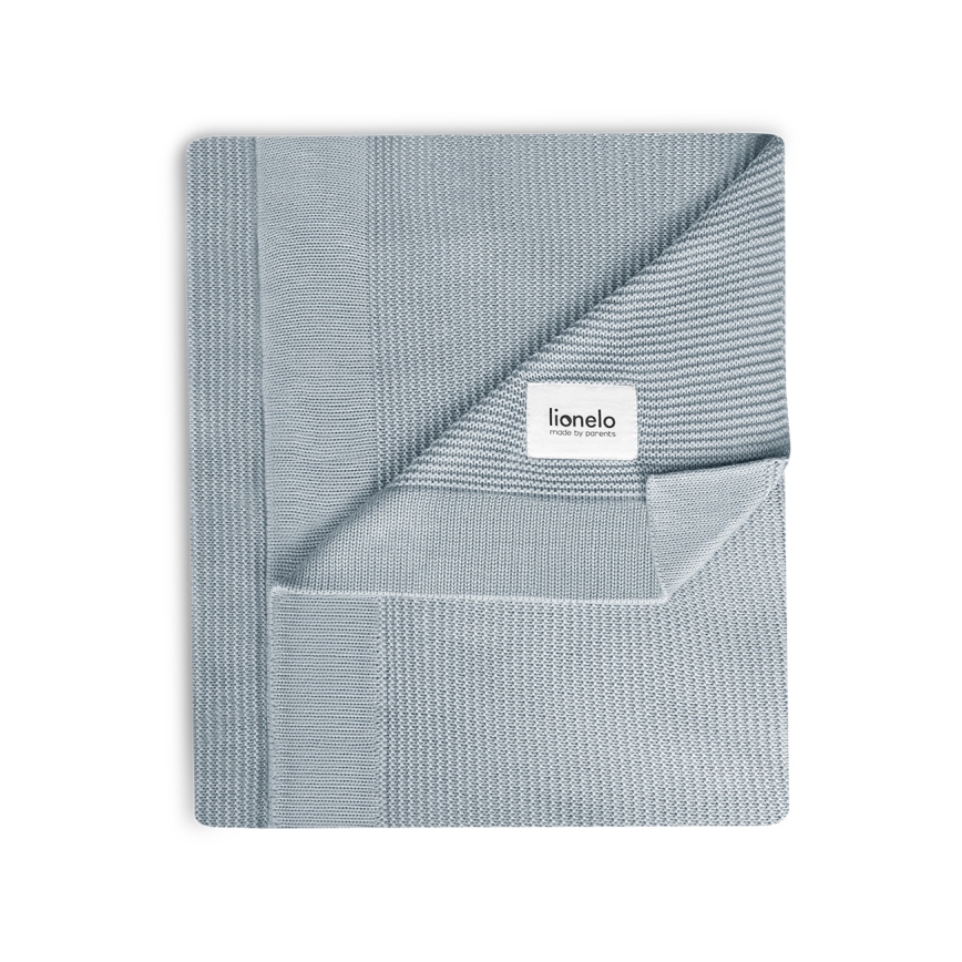 Lionelo - Kocyk bambusowy BAMBOO BLANKET 75x100 cm Szary