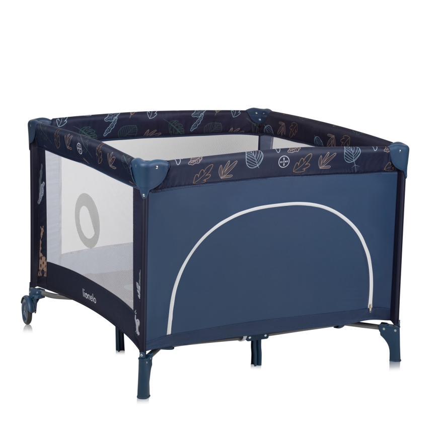 Lionelo - Kojec do zabawy BONNIE Blue Navy