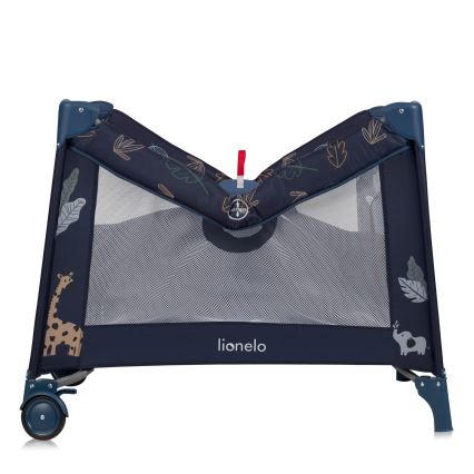 Lionelo - Kojec do zabawy BONNIE Blue Navy